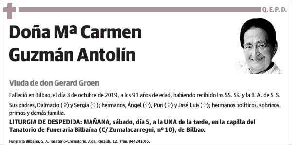 Mª Carmen Guzmán Antolín