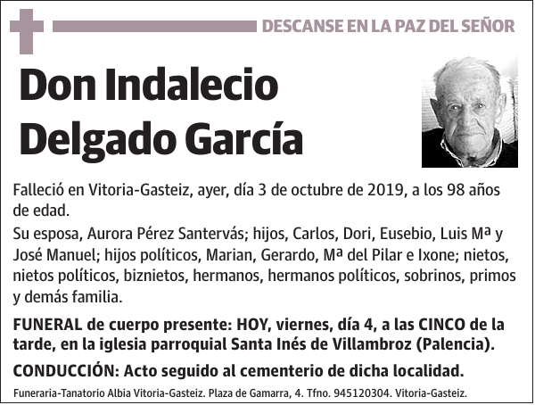 Indalecio Delgado García