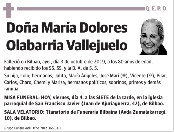 María Dolores Olabarria Vallejuelo