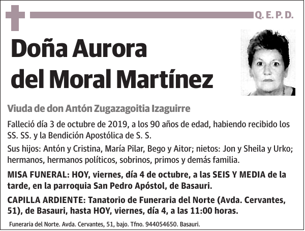 Aurora del Moral Martínez