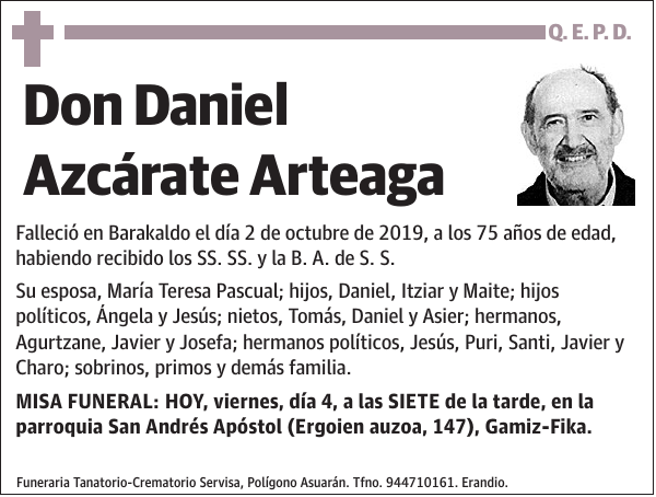 Daniel Azcárate Arteaga