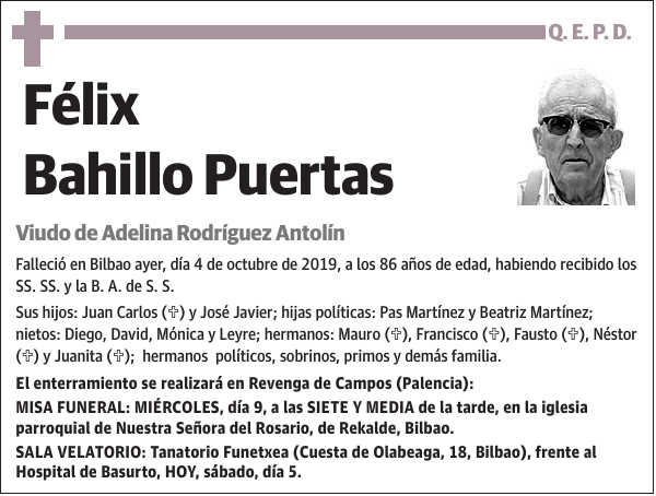 Félix Bahillo Puertas