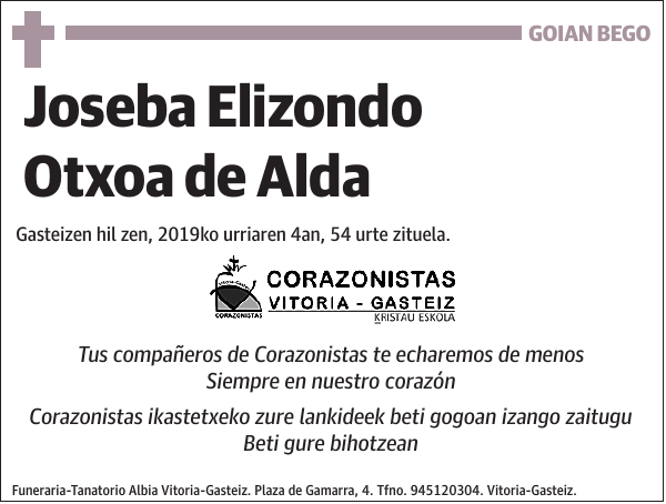 Joseba Elizondo Otxoa de Alda