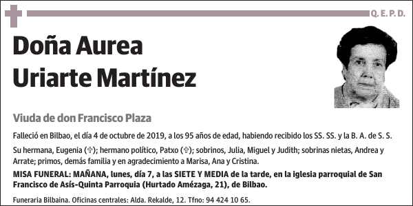 Aurea Uriarte Martínez