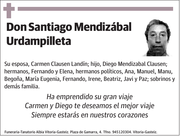 Santiago Mendizábal Urdampilleta