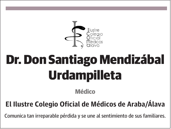 Santiago Mendizábal Urdampilleta