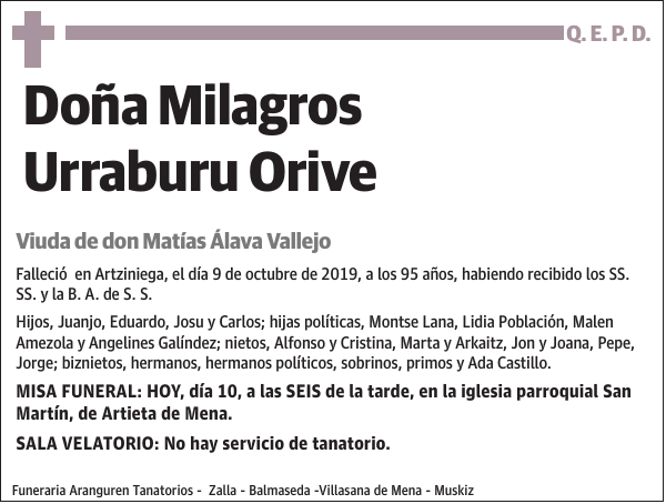 Milagros Urraburu Orive