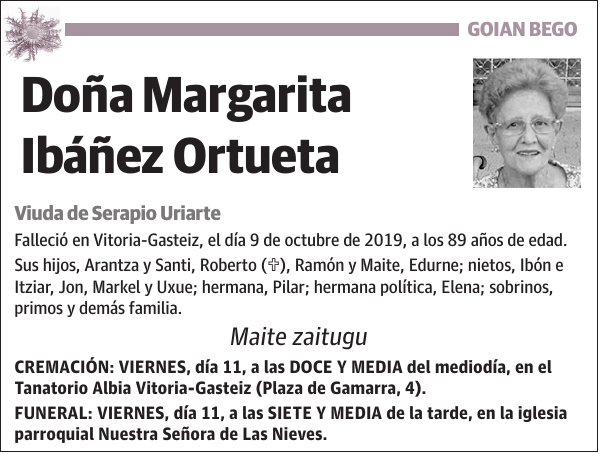 Margarita Ibáñez Ortueta