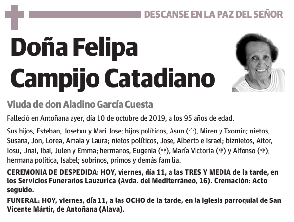 Felipa Campijo Catadiano