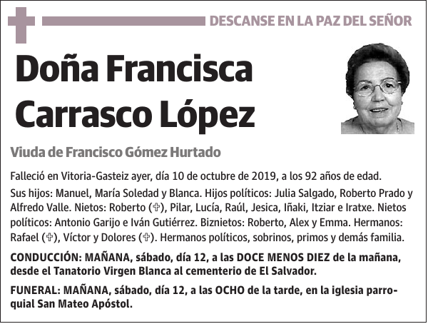 Francisca Carrasco López