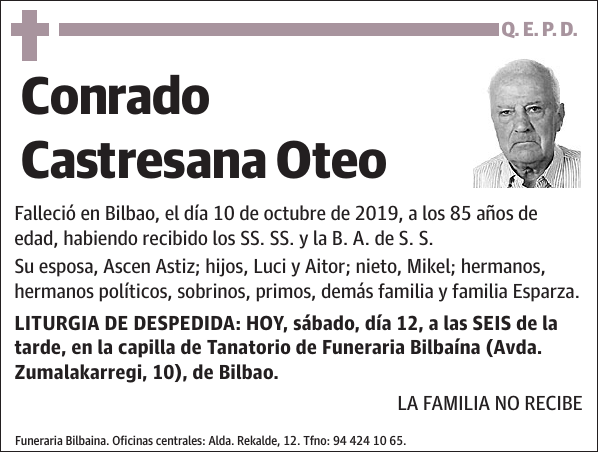 Conrado Castresana Oteo