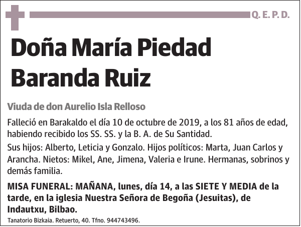 María Piedad Baranda Ruiz