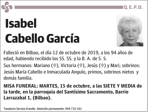 Isabel Cabello García