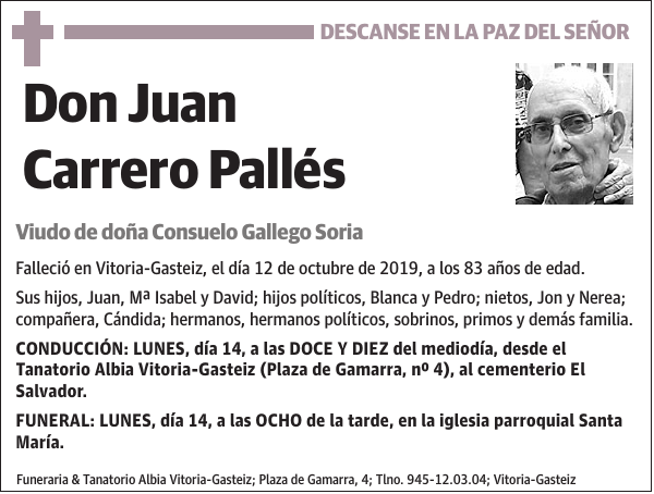 Juan Carrero Pallés