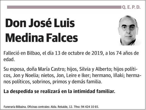 José Luis Medina Falces