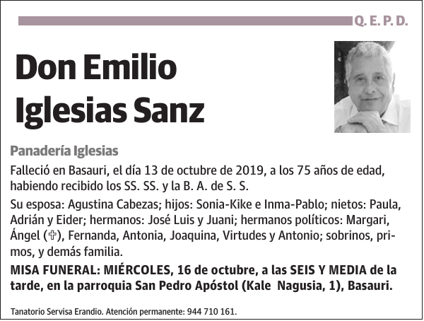 Emilio Iglesias Sanz