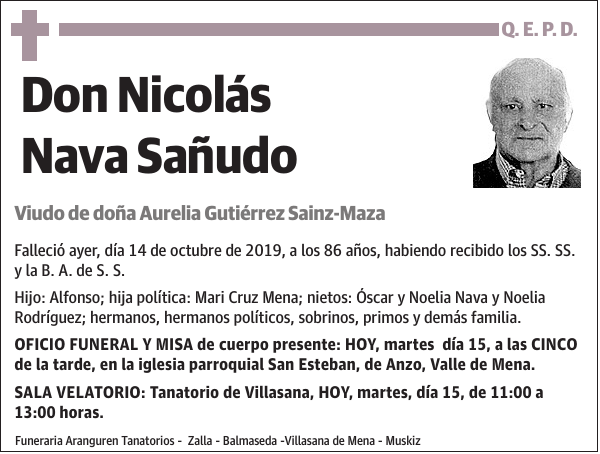 Nicolás Nava Sañudo