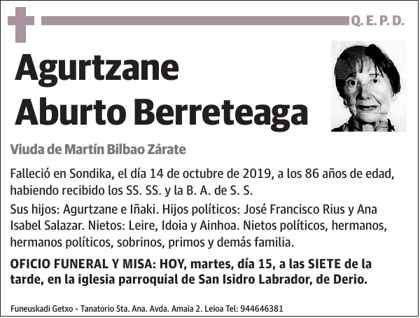 Agurtzane Aburto Berreteaga