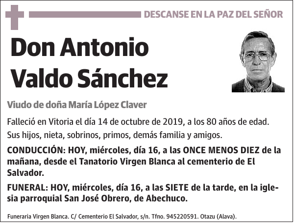 Antonio Valdo Sánchez