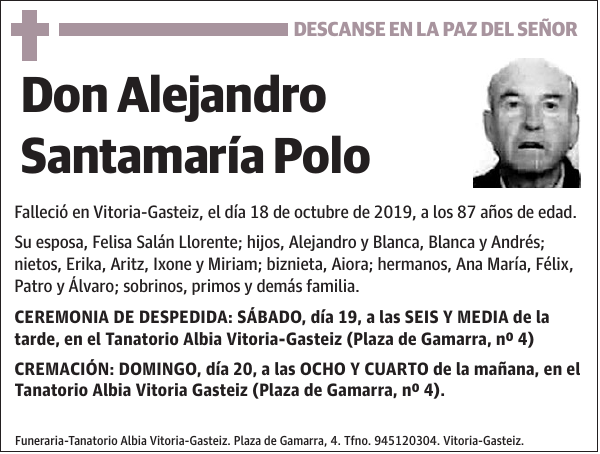 Alejandro Santamaría Polo