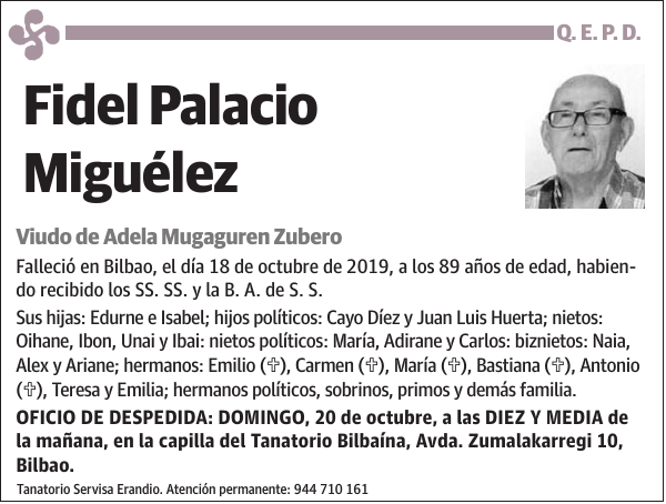 Fidel Palacio Miguélez