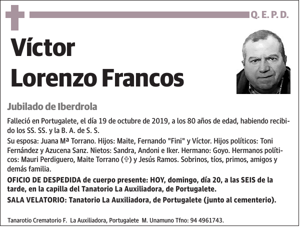 Víctor Lorenzo Francos