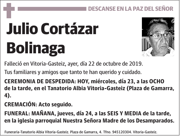 Julio Cortázar Bolinaga