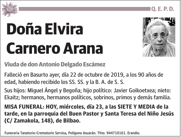 Elvira Carnero Arana