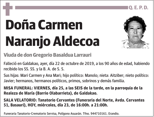 Carmen Naranjo Aldecoa