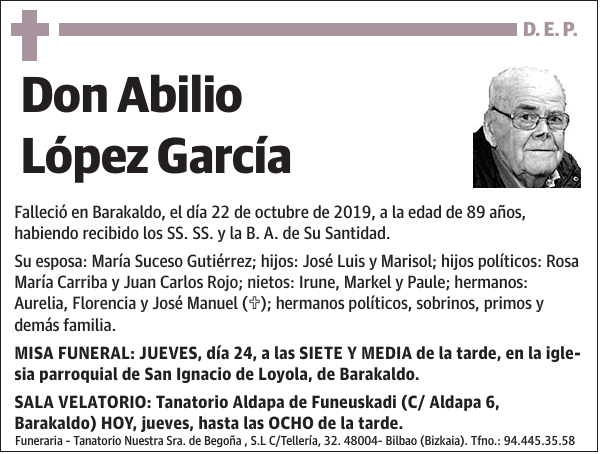 Abilio López García