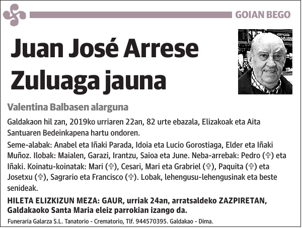 Juan José Arrese Zuluaga