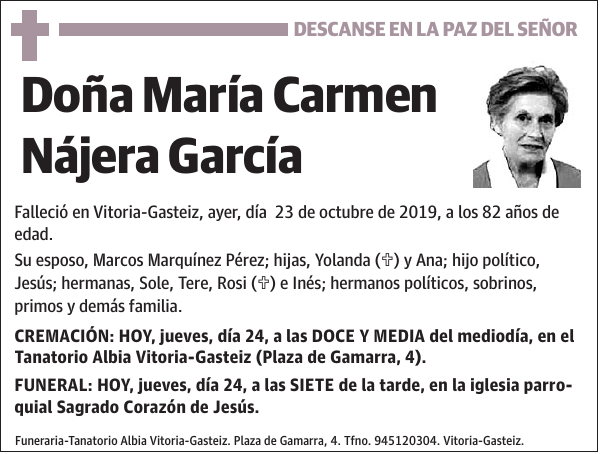 María Carmen Nájera García