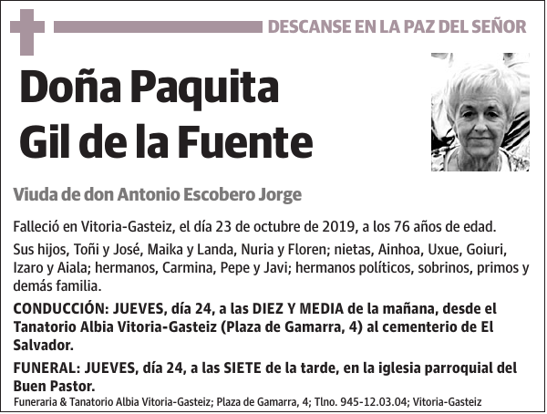Paquita Gil de la Fuente