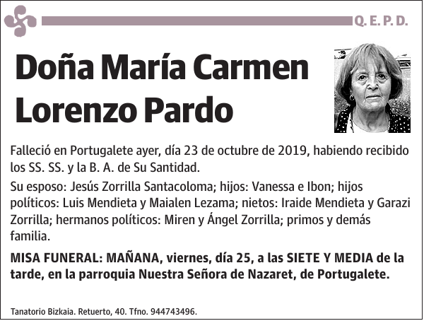 María Carmen Lorenzo Pardo