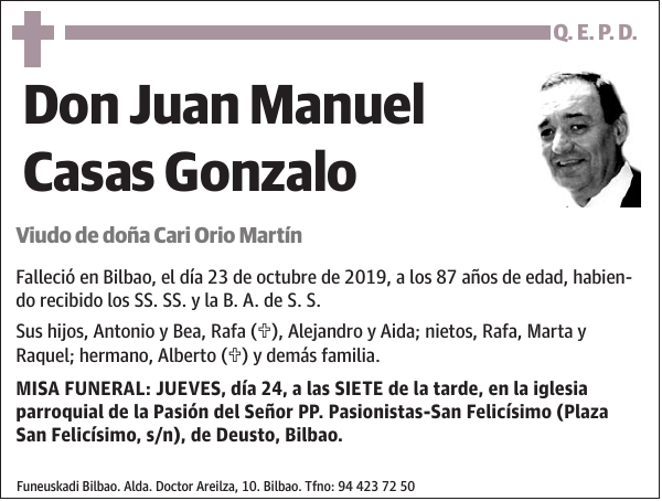 Juan Manuel Casas Gonzalo