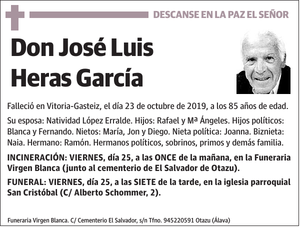 José Luis Heras García