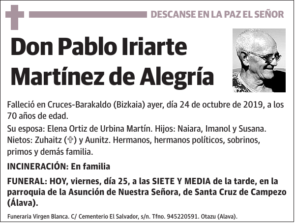 Pablo Iriarte Martínez de Alegría