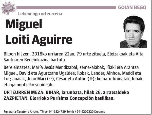 Miguel Loiti Aguirre