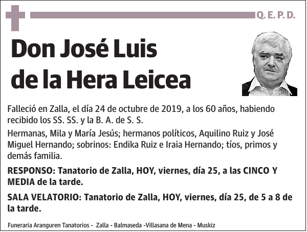 José Luis de la Hera Leicea