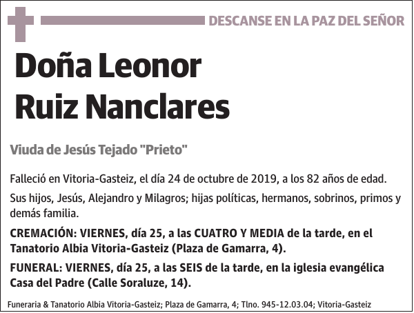 Leonor Ruiz Nanclares