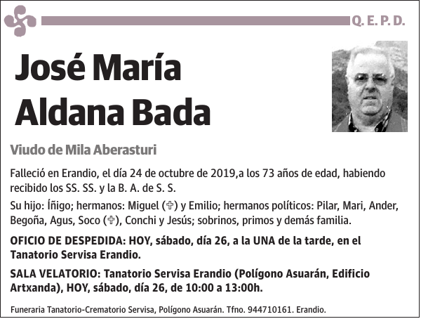 José María Aldana Bada