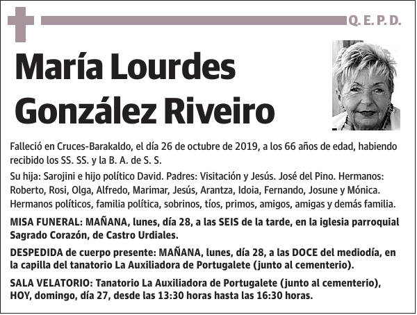 María Lourdes González Riveiro