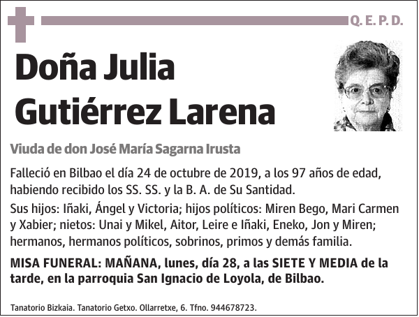 Julia Gutiérrez Larena