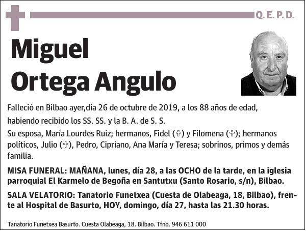 Miguel Ortega Angulo