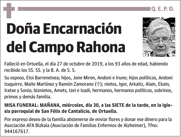 Encarnación del Campo Rahona