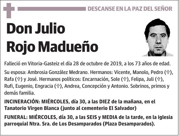 Julio Rojo Madueño