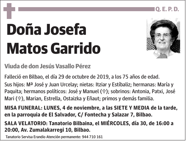 Josefa Matos Garrido