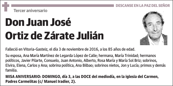 Juan José Ortiz de Zárate Julián