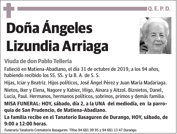 Ángeles Lizundia Arriaga