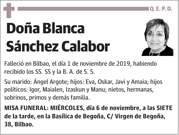 Blanca Sánchez Calabor